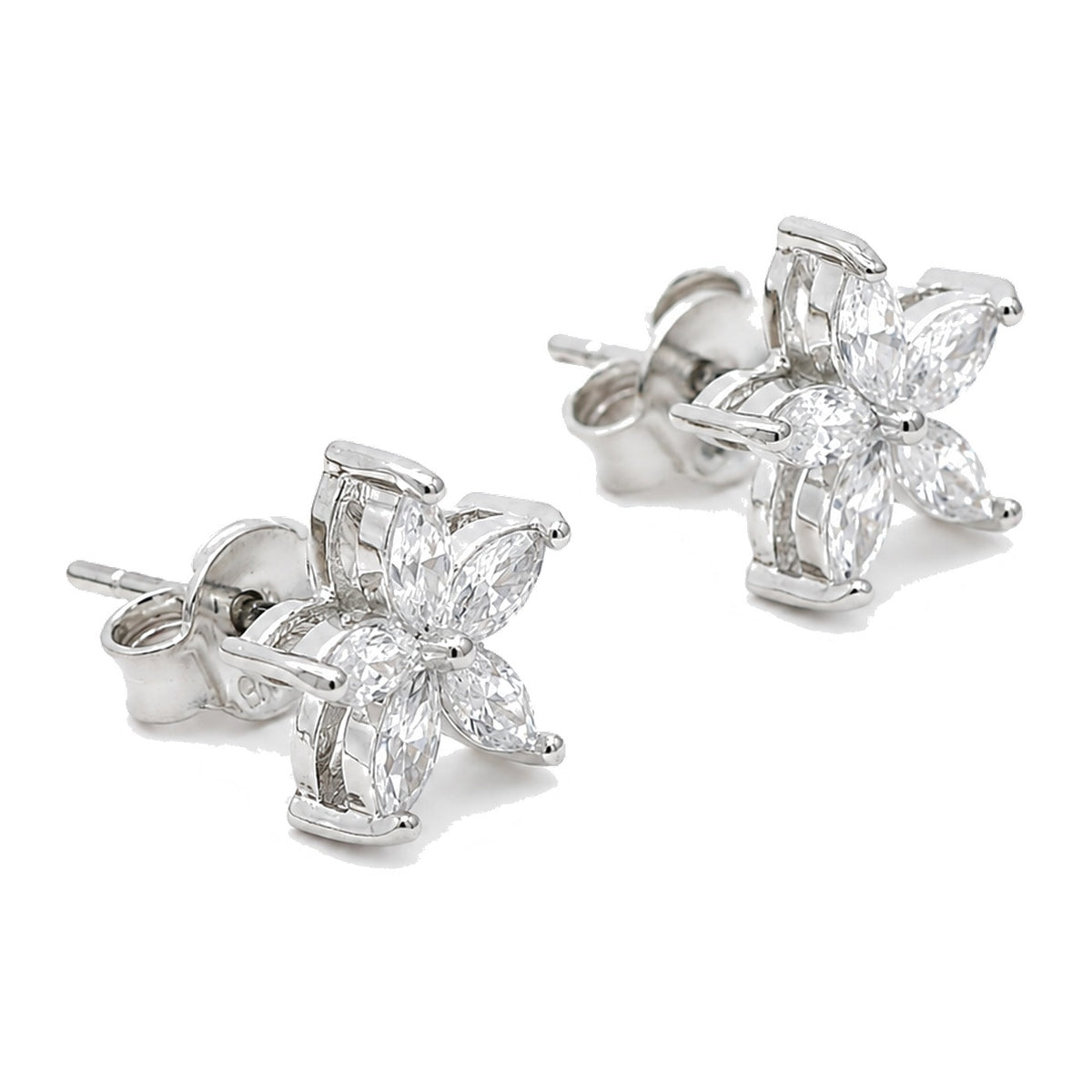 Juhi Marquise Flower Studs