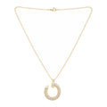 Nira Pave Circle Pendant