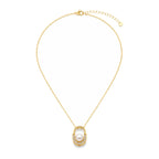 Sadaf Pearl Locket Necklace