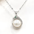 Sana Pearl Halo Pendant
