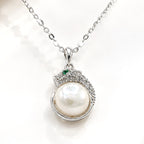 Sana Pearl Halo Pendant