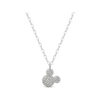 Mila Pave Silhouette Pendant