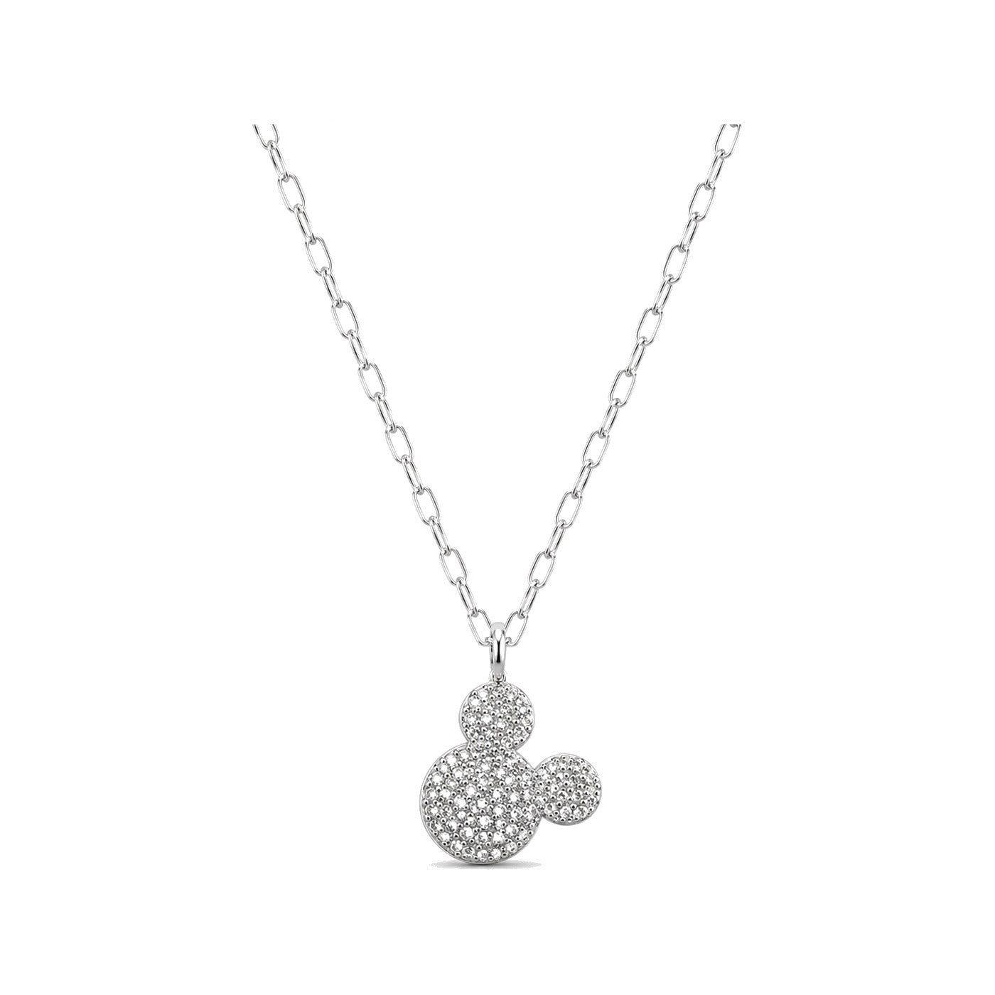 Mila Pave Silhouette Pendant