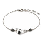 Lehar Folded Ribbon Bracelet