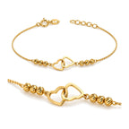 Anant Interlocked Heart Bracelet