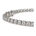 Heera Cushion-Cut Tennis Bracelet