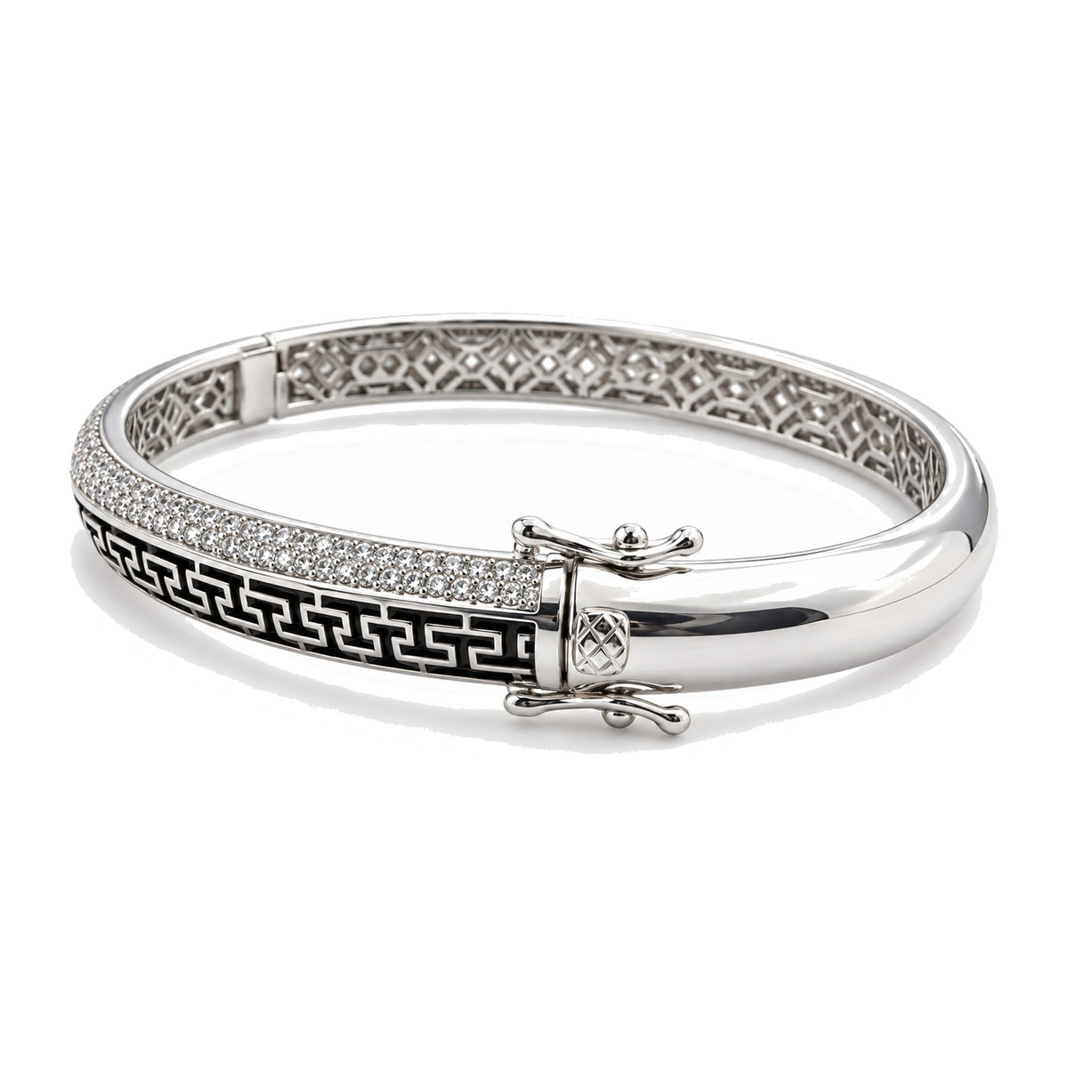 Kiran Greek Key Bangle