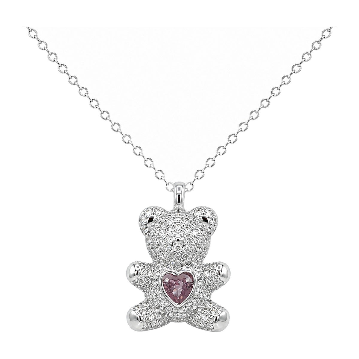 Nanhi Teddy Heart Pendant