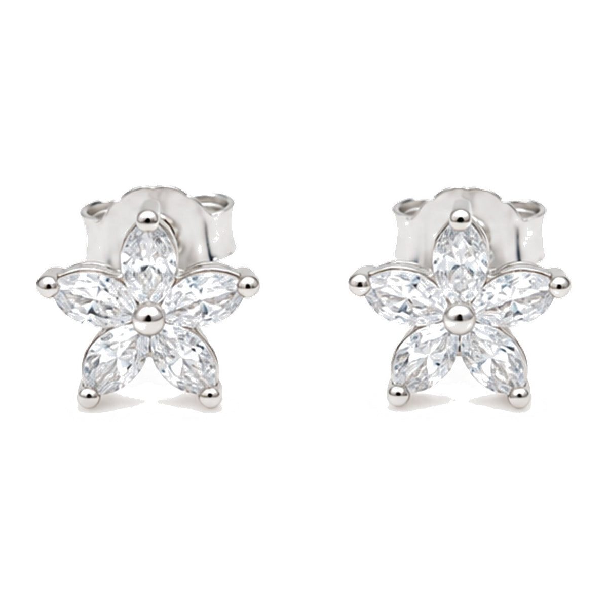 Juhi Marquise Flower Studs