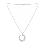 Nira Pave Circle Pendant