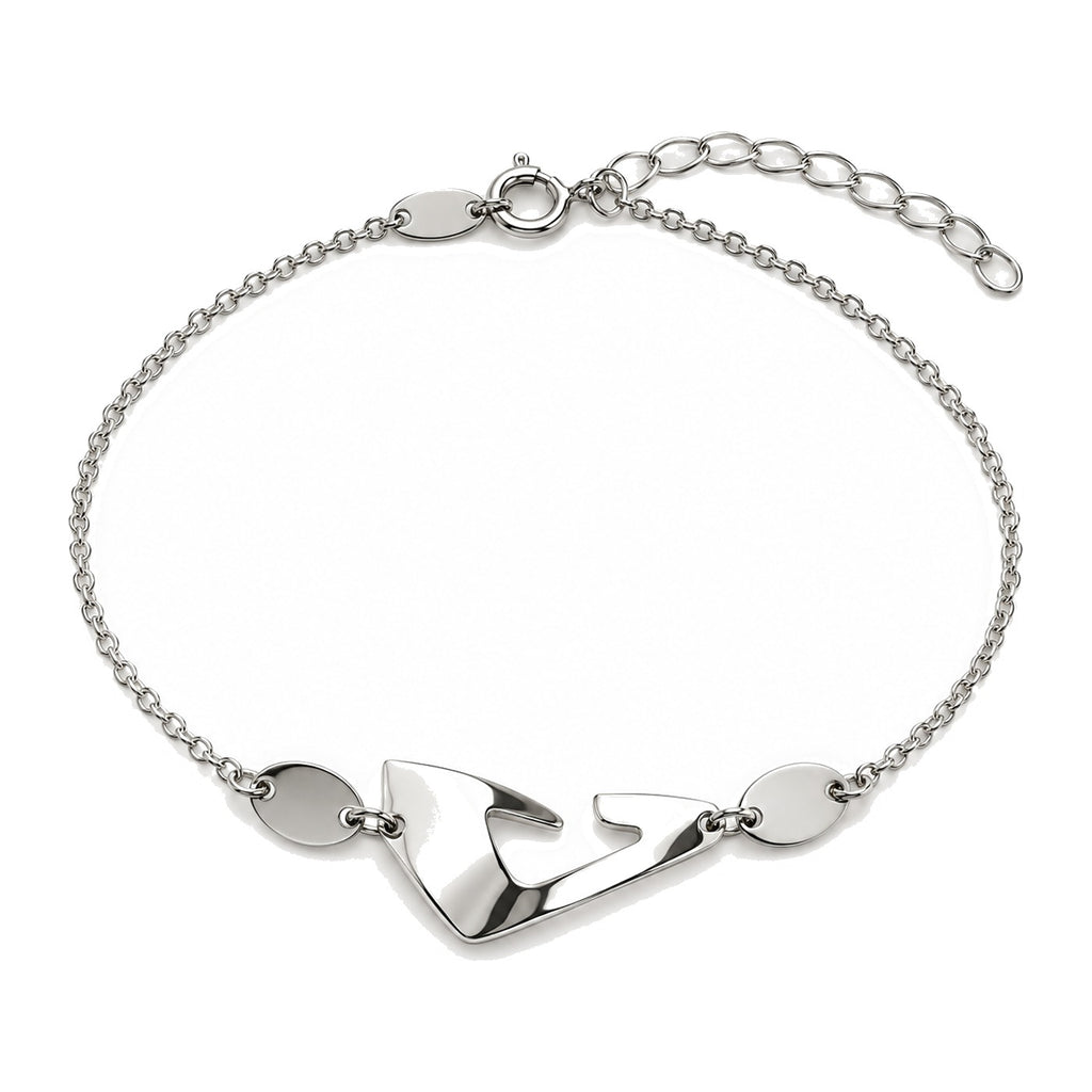 Lehar Folded Ribbon Bracelet