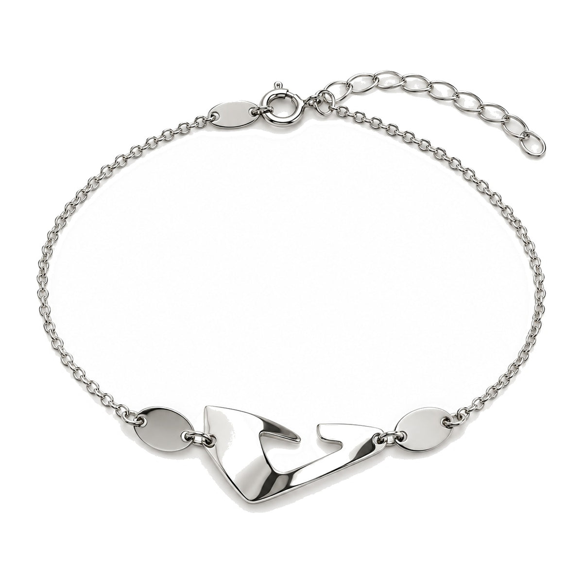 Lehar Folded Ribbon Bracelet