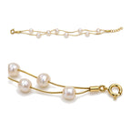 Nirali Twin Pearl Bracelet