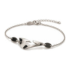 Lehar Folded Ribbon Bracelet