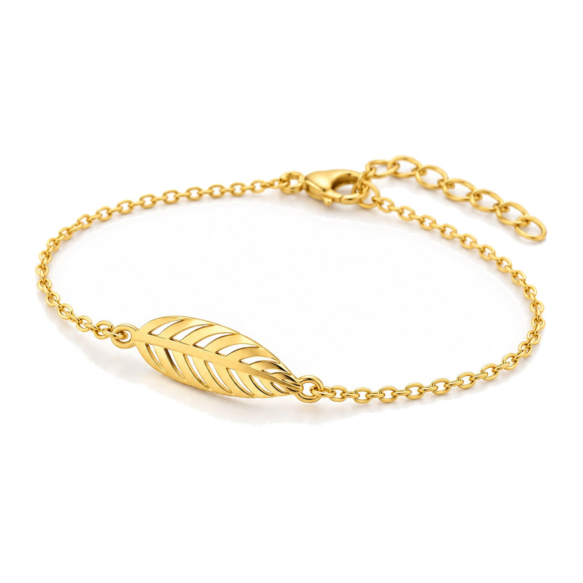 Vana Gold Leaf Bracelet