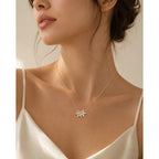 Kalika Marquise Cluster Necklace