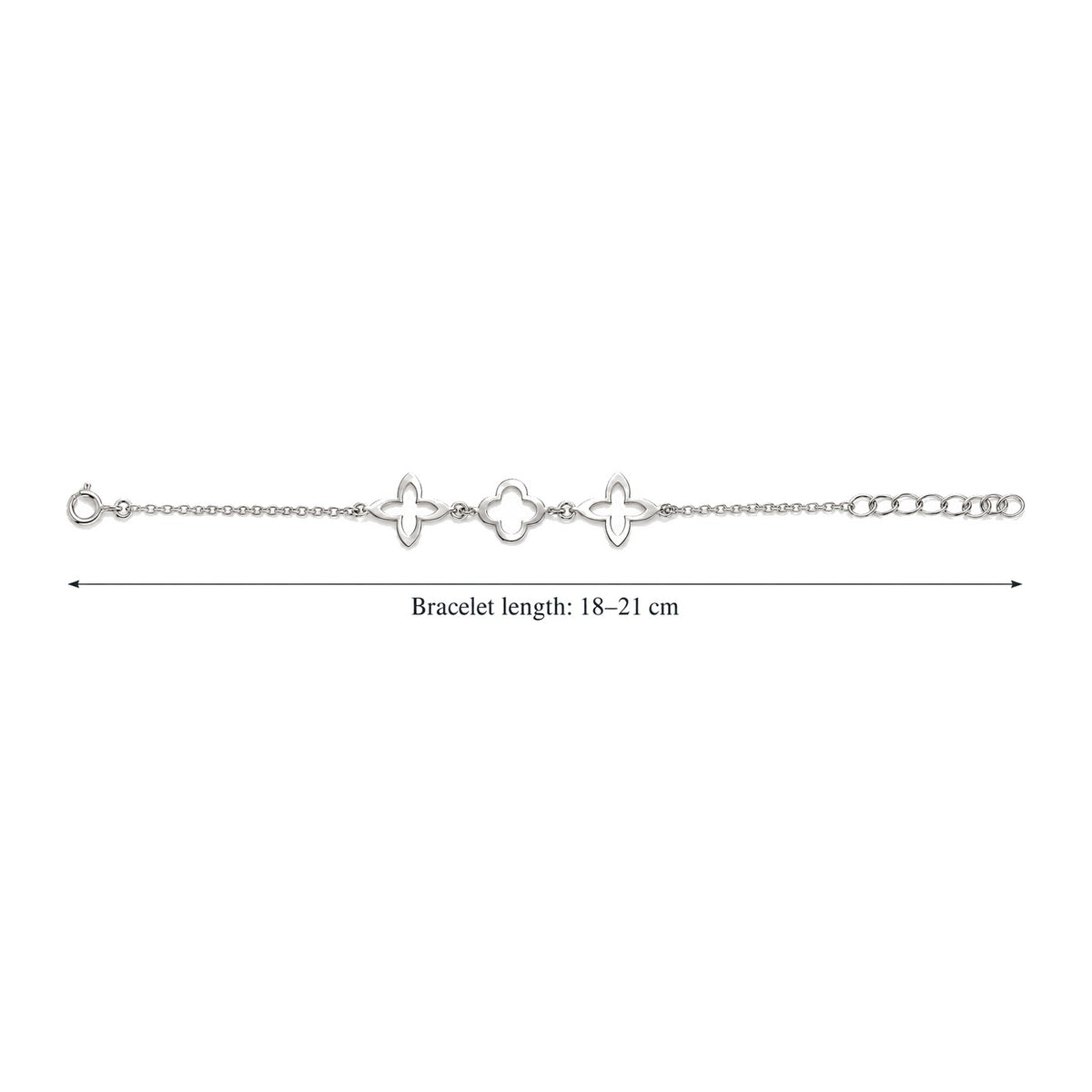 Mallika Three-Motif Bracelet