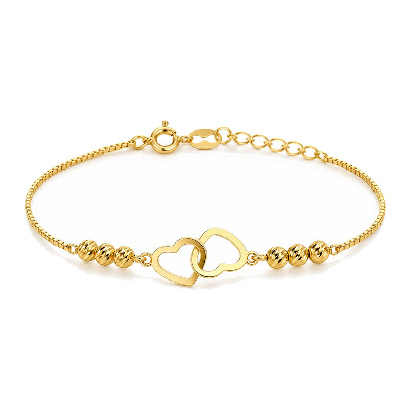 Anant Interlocked Heart Bracelet