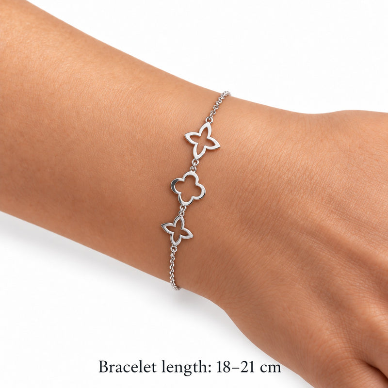 Mallika Three-Motif Bracelet